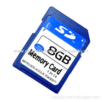 SD Memory Card, 64MB to 32GB Memory Capacity, Provides OEM Services, Customized Logos Welcomed